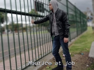 Maurice_at_job